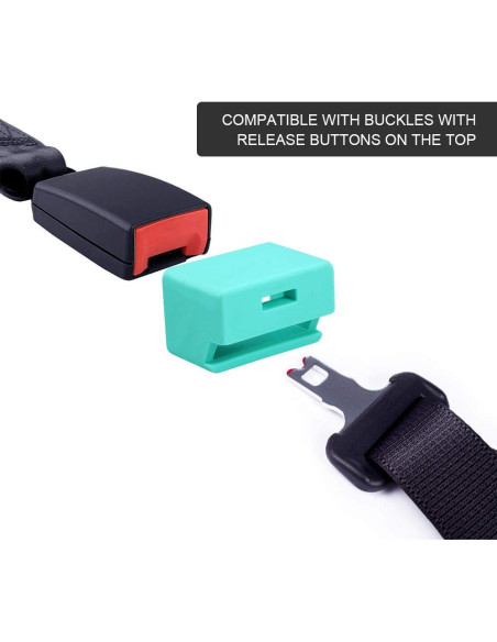 Cubierta de Seguridad Morlike para Cinturón de Auto Azul Cubierta de Seguridad Morlike para Cinturón de Auto Azul