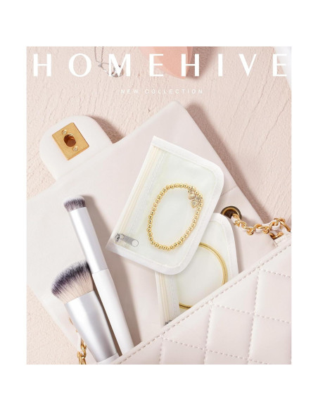 10 Bolsas de Joyería Transparente HOMEHIVE Antioxidantes 10 Bolsas de Joyería Transparente HOMEHIVE Antioxidantes