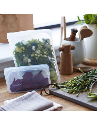 Bolsa de Silicona Stasher Stsb03 Grande 1.81 kg Transparente