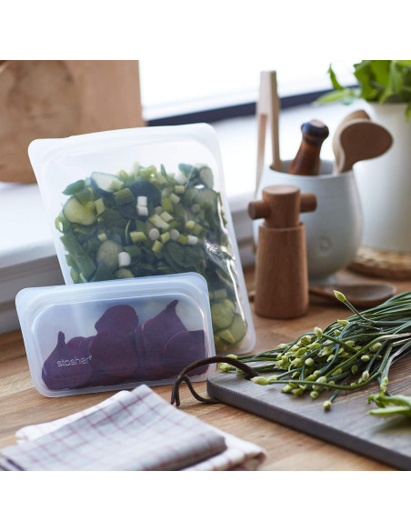 Bolsa de Silicona Stasher Stsb03 Grande 1.81 kg Transparente Bolsa de Silicona Stasher Stsb03 Grande 1.81 kg Transparente