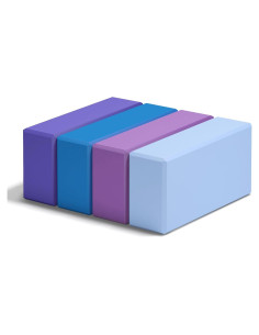 Bloques de Yoga H.J. Immbir 4-Pack EVA Antideslizantes 22.86x15.24x7.62 cm