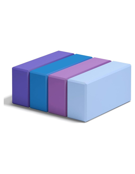 Bloques de Yoga H.J. Immbir 4-Pack EVA Antideslizantes 22.86x15.24x7.62 cm Bloques de Yoga H.J. Immbir 4-Pack EVA Antideslizantes 22.86x15.24x7.62 cm