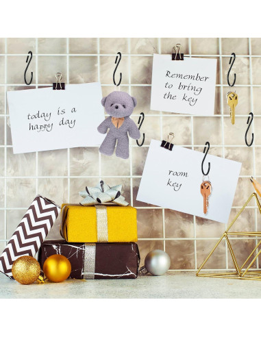 Ganchos S Sratte de Acero Inoxidable 4.4 cm - 60 Piezas