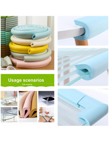 Protector de Esquinas M2cbridge 2m Gris Espuma NBR