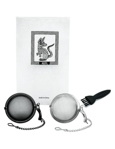 Infusor de Té XOTL Acero Inoxidable 5.58 cm 2 Piezas