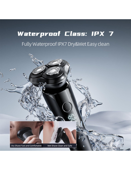 Afeitadora Eléctrica Beici X2 3D Impermeable Carga Tipo-C Afeitadora Eléctrica Beici X2 3D Impermeable Carga Tipo-C
