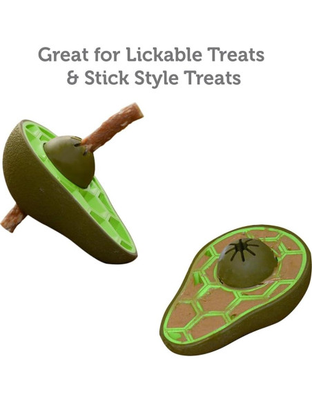 Juguete para Perros Aguacate Amigos Para Siempre - Soporte Bully Stick Juguete para Perros Aguacate Amigos Para Siempre - Soporte Bully Stick