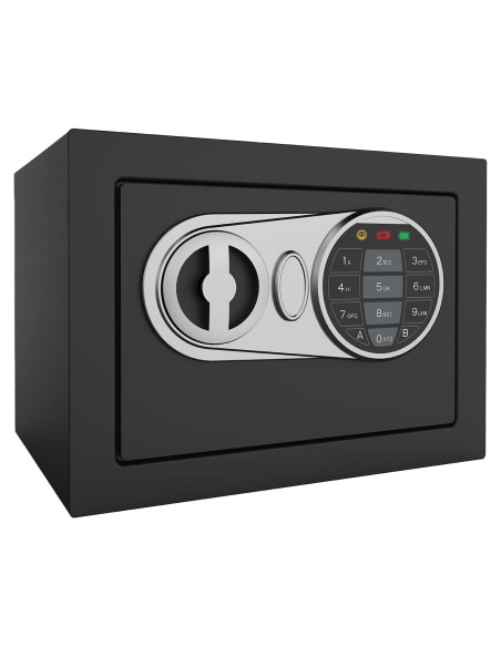 Caja Fuerte Digital Mini Goldenkey 0.23 m con Llaves y Código Caja Fuerte Digital Mini Goldenkey 0.23 m con Llaves y Código