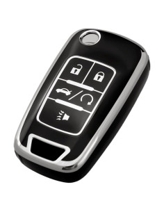 Funda de Llave OFFCURVE para Chevrolet y GMC - TPU Negro