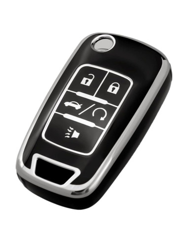 Funda de Llave OFFCURVE para Chevrolet y GMC - TPU Negro