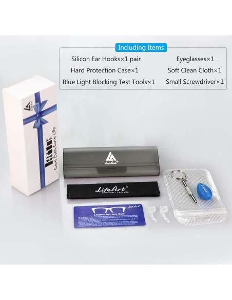 Gafas bloqueadoras de luz azul LifeArt, anti-fatiga ocular, unisex Gafas bloqueadoras de luz azul LifeArt, anti-fatiga ocular, unisex