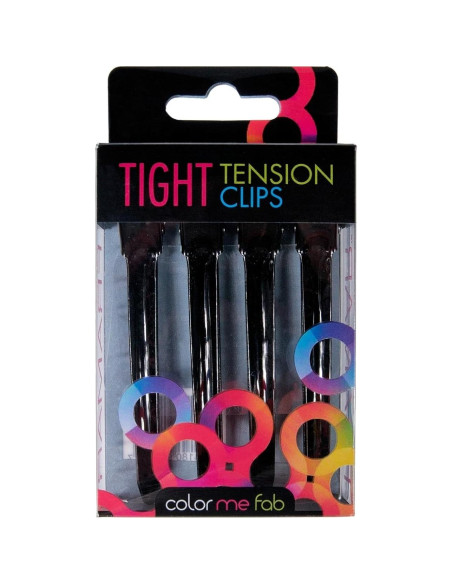 Clips de Tensión Ajustada Framar Negros - Set de 4 Clips Profesionales Clips de Tensión Ajustada Framar Negros - Set de 4 Clips Profesionales