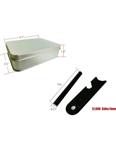 Encendedor de Emergencia Ever Green 6 Bolsas Magnesio