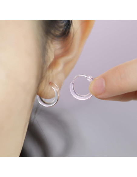 Juego de Retenedores de Oreja y Anillos Nasales Qualima - 12 Pares Hipoalergénicos Juego de Retenedores de Oreja y Anillos Nasales Qualima - 12 Pares Hipoalergénicos