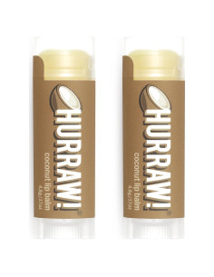 Bálsamo Labial Orgánico Hurraw! Coco - Paquete de 2 x 4.8g