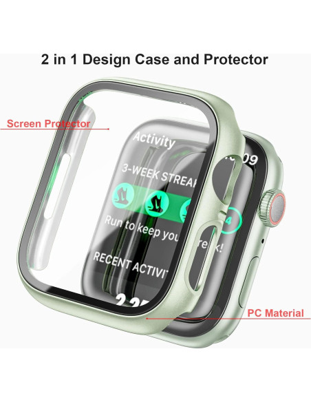 Funda Dura Haojavo 16 Pack para Apple Watch 38mm Series 3/2/1 Funda Dura Haojavo 16 Pack para Apple Watch 38mm Series 3/2/1