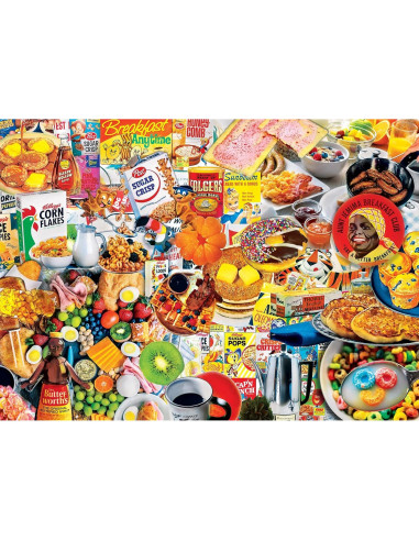 Rompecabezas 1000 Piezas MasterPieces Desayuno Campeones