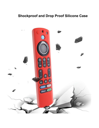 Funda Protectora de Silicona para Control Remoto Fire TV Stick Max 2023