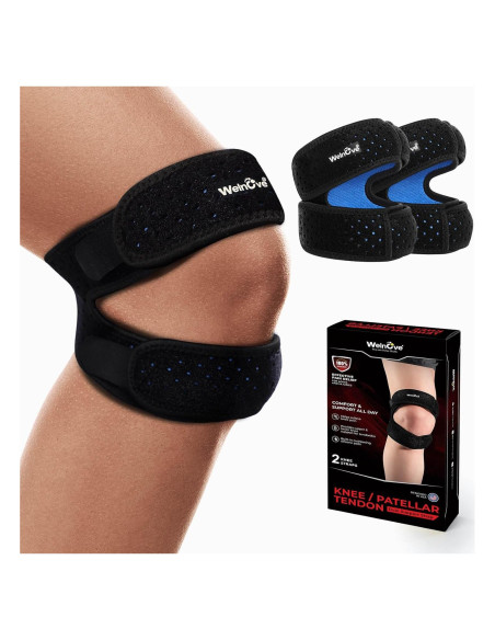 Faja de Soporte para Rodilla Welnove - 2 Paquetes S/M Faja de Soporte para Rodilla Welnove - 2 Paquetes S/M