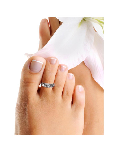 Anillo ajustable de mariposa en plata esterlina 925 para mujeres