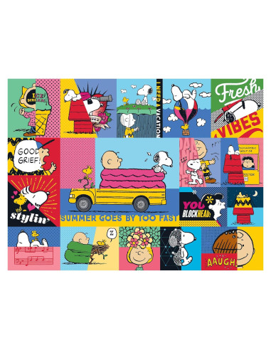 Rompecabezas RoseArt Peanuts 300 Piezas Vibras 60x45cm