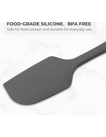 Brocha de Silicona Elihome para Basting 22.2 cm Gris Oscuro Brocha de Silicona Elihome para Basting 22.2 cm Gris Oscuro