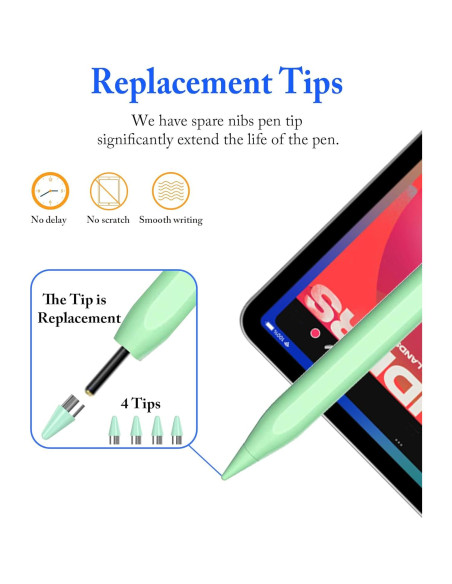 Lápiz Stylus DOGAIN Verde para iPad y Pantallas Táctiles Lápiz Stylus DOGAIN Verde para iPad y Pantallas Táctiles