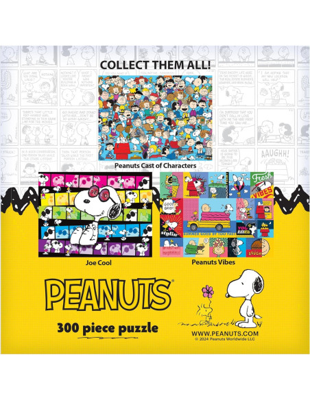 Rompecabezas RoseArt Peanuts 300 Piezas Vibras 60x45cm Rompecabezas RoseArt Peanuts 300 Piezas Vibras 60x45cm