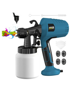 Pulverizador de pintura LEMNISCATE 1000W portátil 4 boquillas