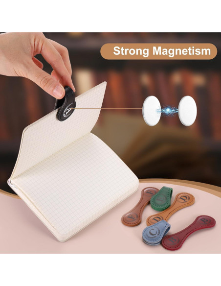 Marcador Magnético de Piel Personalizado uxcell Verde Claro Marcador Magnético de Piel Personalizado uxcell Verde Claro