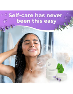 Bombas de Ducha Aromaterapia Cleverfy - 3 Tabletas Relajantes 2