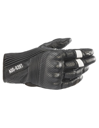 Guantes de Moto Alpinestars AS-DSL Kei de Cuero Negro XL