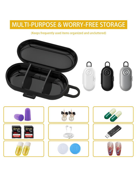 Estuches para Tapones de Oído VEINARDYL 3 Pcs Portátil Estuches para Tapones de Oído VEINARDYL 3 Pcs Portátil