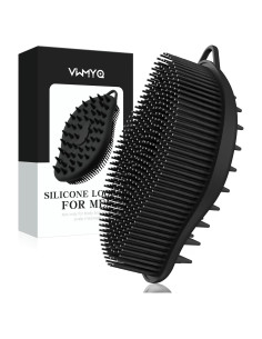 Esponja de Silicona Exfoliante Doble Cara VWMYQ 12.7x7.6cm