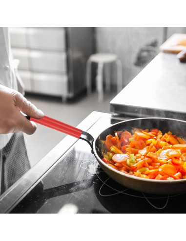 Manga de Silicona para Mango de Sartén uxcell Gris L