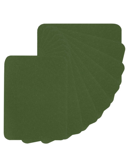 Parche Termoadhesivo PATIKIL 15 Pcs 12.5x9.5 cm Verde Militar Parche Termoadhesivo PATIKIL 15 Pcs 12.5x9.5 cm Verde Militar