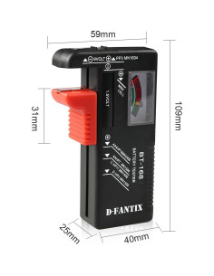 Probador de Baterías D-FantiX BT-168 Universal Compacto 2