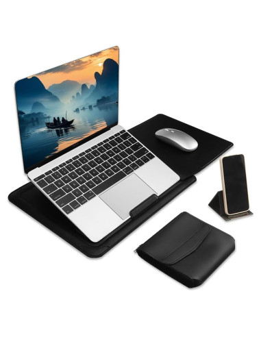 Funda Multifuncional para Laptop IMMOENUC 14" Resistente al Agua