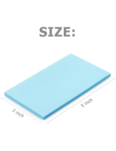 Notas Adhesivas Winner Aura 7.6x12.7 cm 400 Hojas Brillantes
