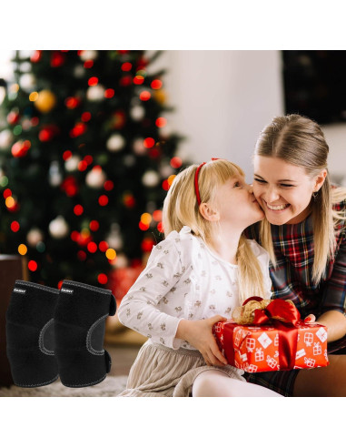 Almohadillas para Codos EULANT Niños Ajustables Negro S