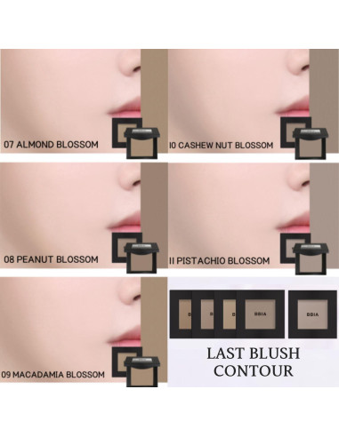 Rubor BBIA Last Blush 11 Color 2.5g - Alto Pigmento Mate 01 Flor de Cerezo