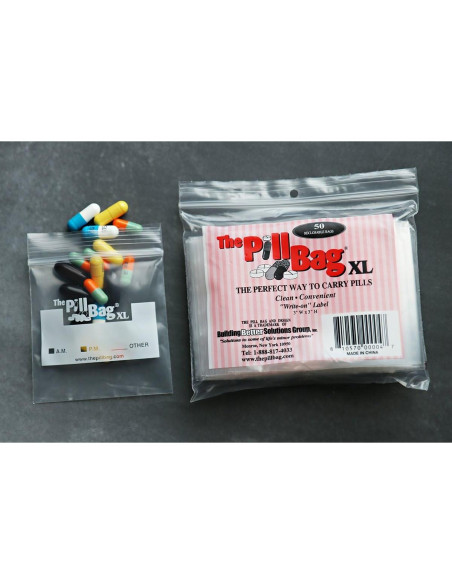 Organizador de Pastillas Reutilizable AM/PM - 50 Unidades Organizador de Pastillas Reutilizable AM/PM - 50 Unidades