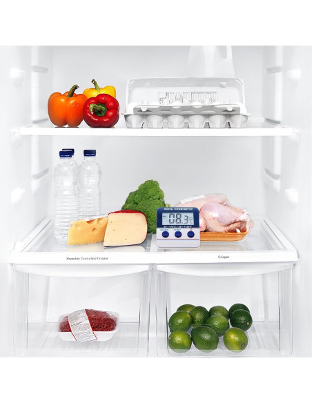 Termómetro Digital AMTAST AMT-105 para Refrigerador y Congelador Termómetro Digital AMTAST AMT-105 para Refrigerador y Congelador