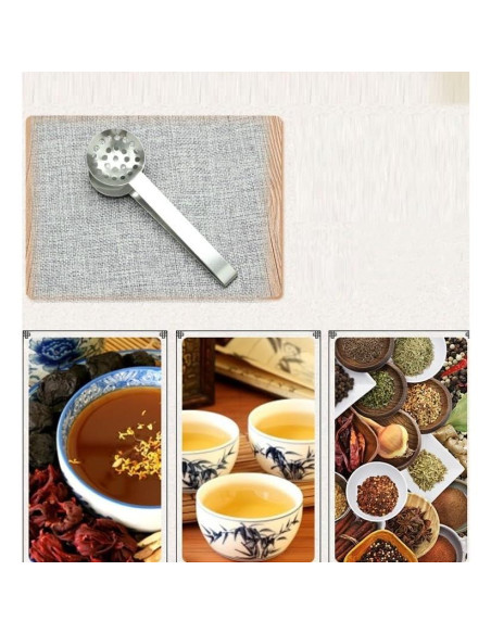Exprimidor de Bolsitas de Té Youfui Acero Inoxidable 2pcs Exprimidor de Bolsitas de Té Youfui Acero Inoxidable 2pcs