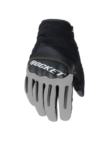 Guante de Motocicleta Joe Rocket Optic Gris Claro/Negro XL