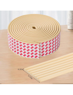 Protector de Esquinas para Bebés VOCOMO 5m Blanco Autoadhesivo 2