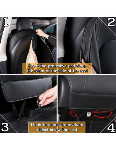 Fundas Protectores de Asiento Tesla EVFITUS E835 - 2PCS