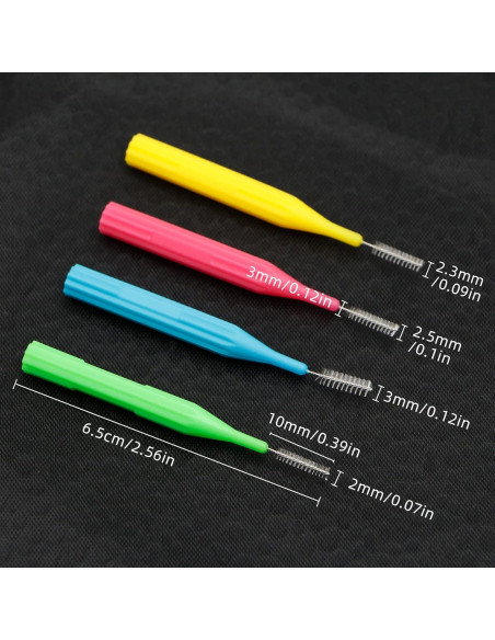 Cepillo Interdental RAZOKO 88 Unidades 2mm a 3mm Suave Cepillo Interdental RAZOKO 88 Unidades 2mm a 3mm Suave