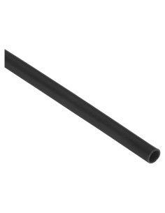 Tubo de PVC negro uxcell 2mm ID 3m para protección de cables