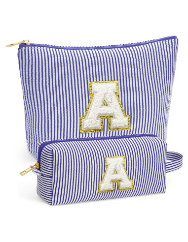 Juego de Bolsas de Maquillaje de Viaje - Azul A - 90g